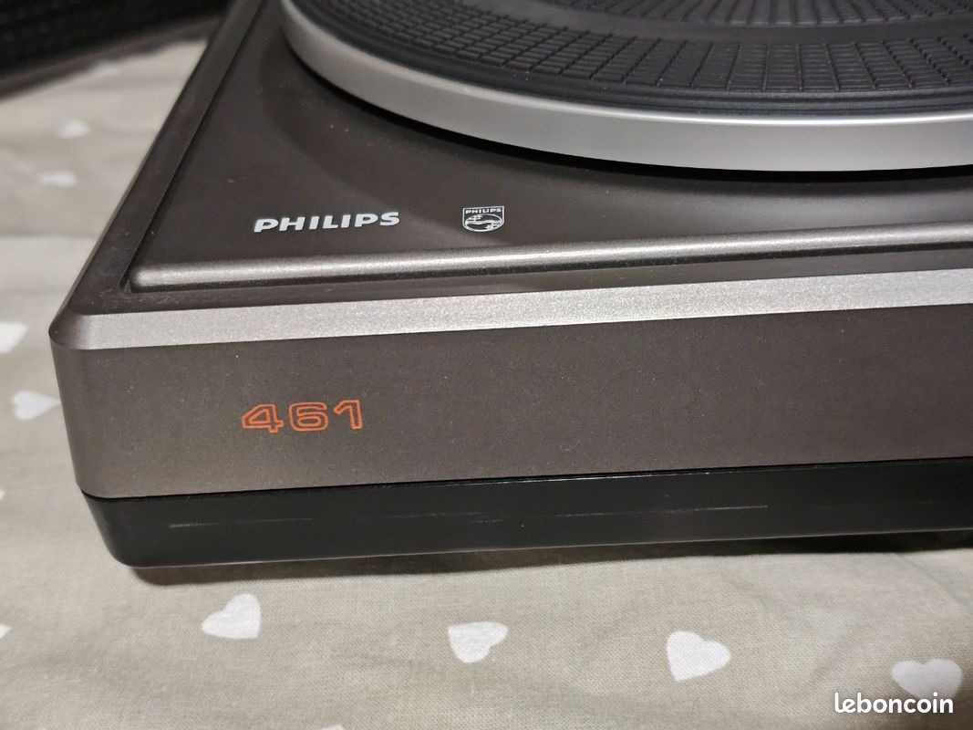 Platine Vinyle Philips 22GA214 – Vintage – Occasion
