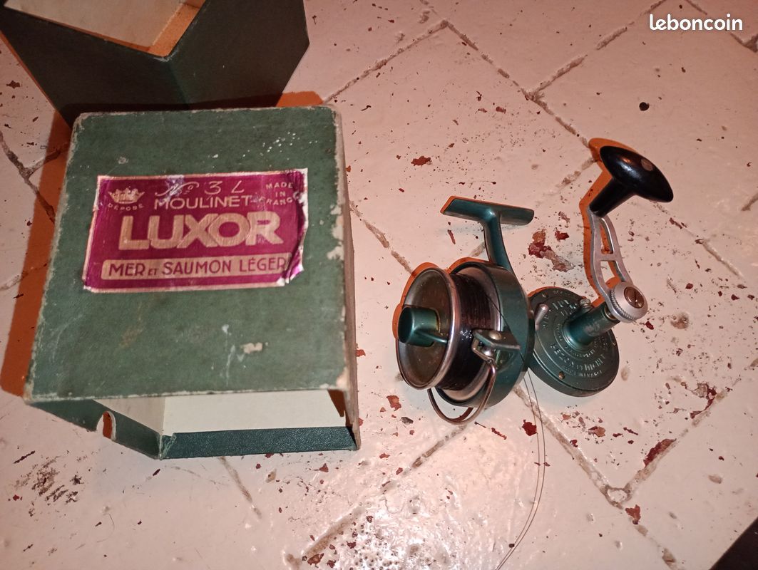 Moulinet Ancien LUXOR 3LS ou 3LA? MER et SAUMON LEGER