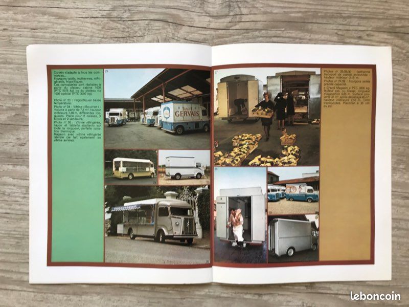 Dépliant publicitaire Citroën 1000 - 1600 HY (image 7)