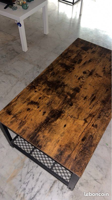 Table basse en bois (image 2)