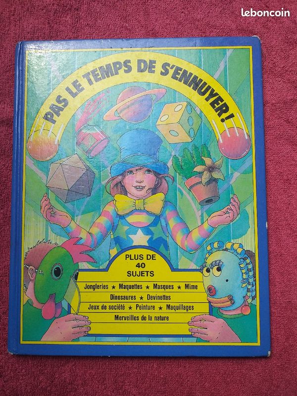 Livre enfant "Pas le temps de s ennuyer" (image 1)