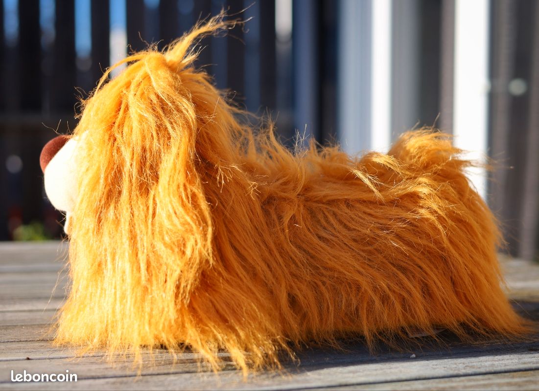 Peluche Pollux - Le Manège Enchanté - Jemini 2005 - Doudou Chien Vintage