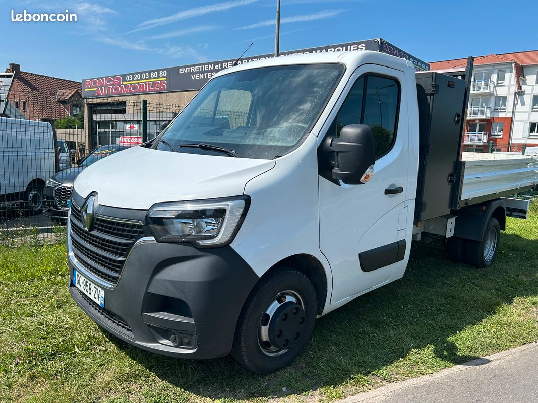 25 900 e ht - renault master benne coffre 145 cv grand coffre / attelage mixte / roues jumelées / 3 places (image 11)