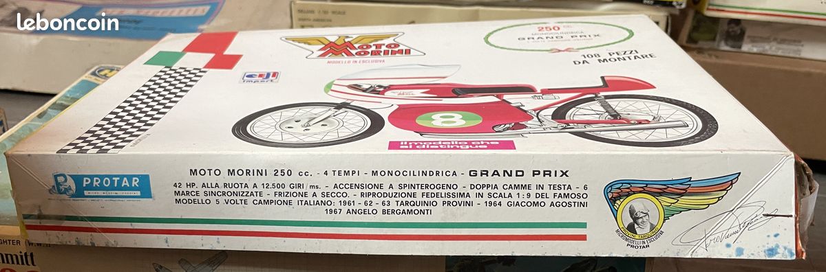 Maquette Protar Morini 250 mono 1/9 - Modélisme