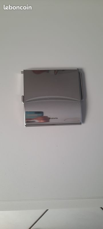 Porte rouleaux derouleur brabantia inox (image 1)