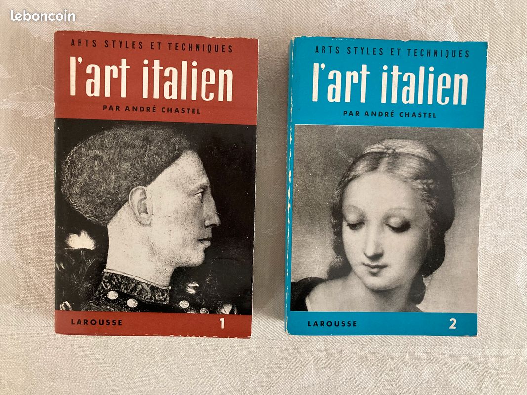 L'art italien de André CHASTEL tomes 1 et 2 - 1956 (image 1)