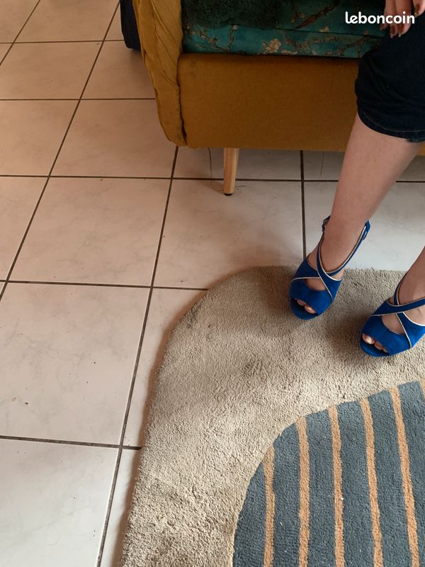 Escarpins Bleus Mim Shoes - Pointure 40 (image 10)