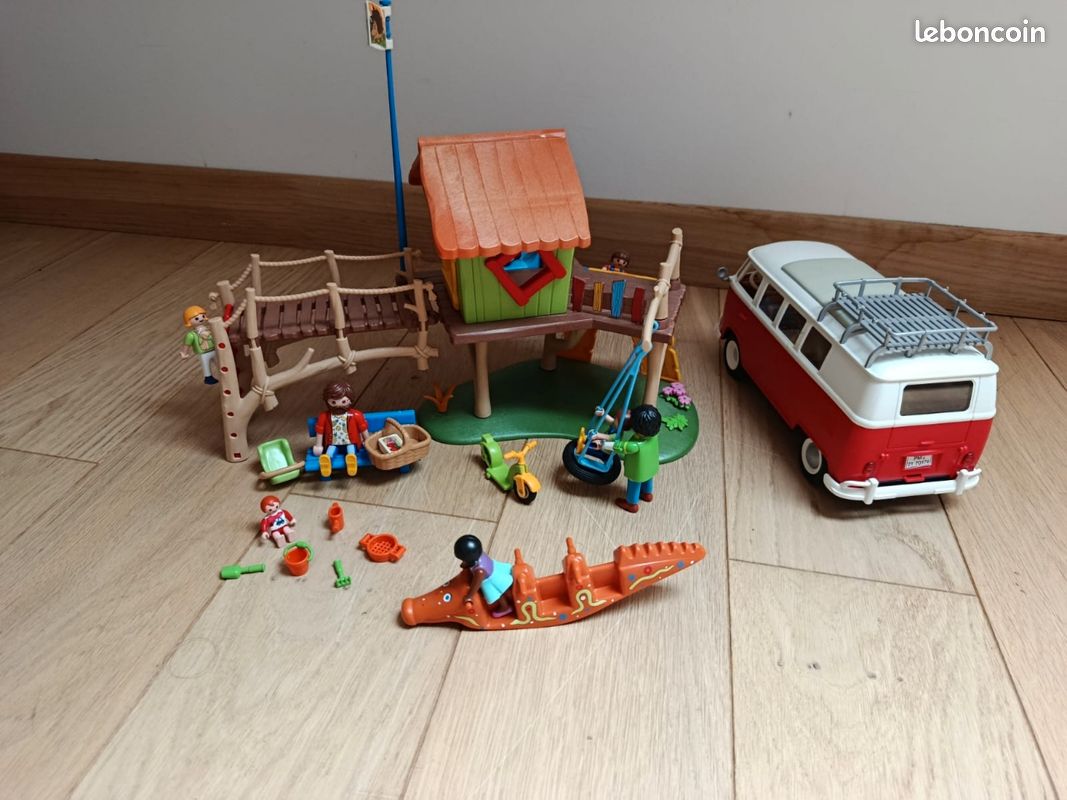 Playmobil park et combi volkswagen (image 1)
