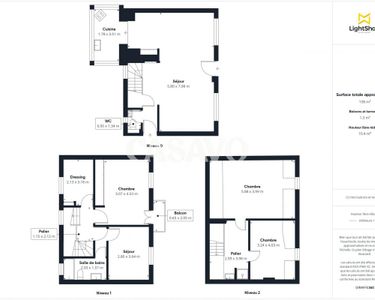 Maison 695 000 € - 117 m²