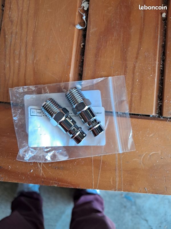 Embout pistolet compresseur 1/4 diam 10mm (image 2)