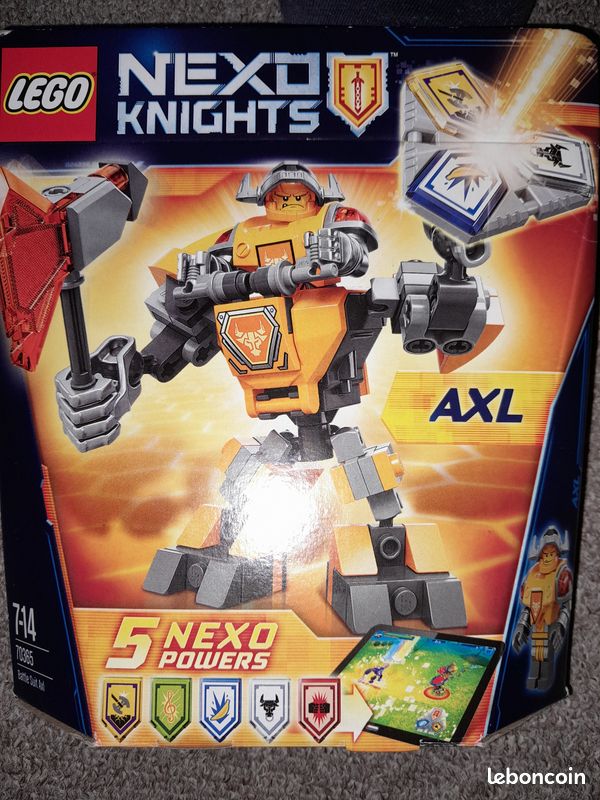 Lego Nexo Knights L'armure d'AXL 70365 Jeux Jouets