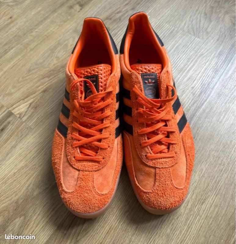 Basket Adidas gazelle indoor orange - Chaussures