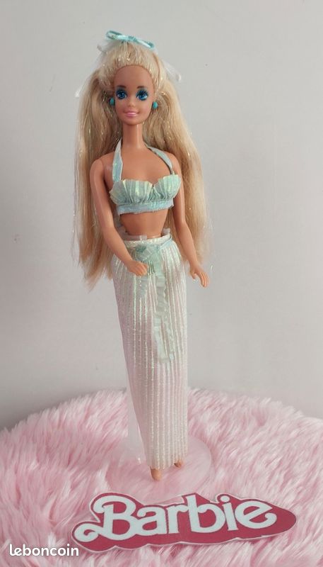 Barbie Sirène cheveux magiques Magical hair Mermaid années 90