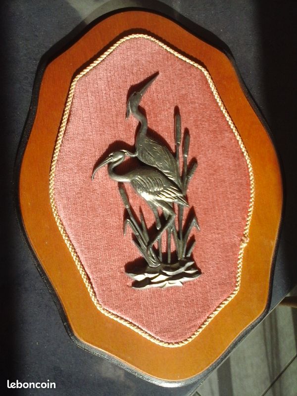 Cadre ovale en bois (image 1)