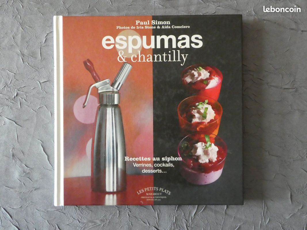 " Espumas & Chantilly "1 livre de recettes (image 1)