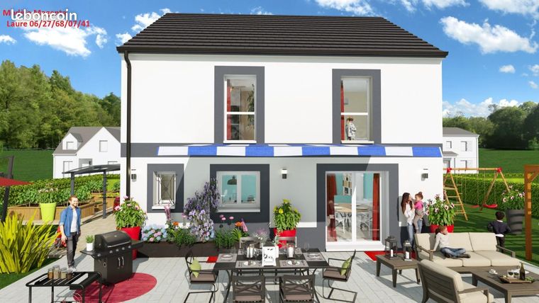 Maison a louer louvres - 7 pièce(s) - 117 m2 - Surfyn