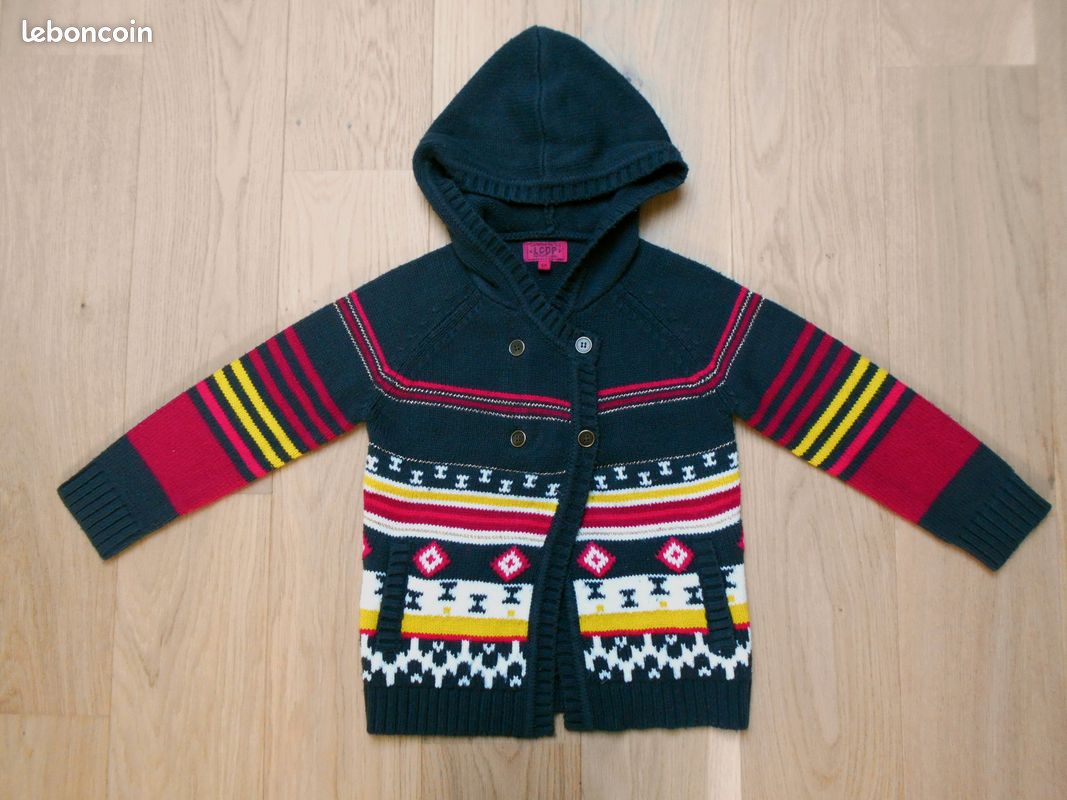 Cardigan à capuche La Cie 5 ans (image 1)