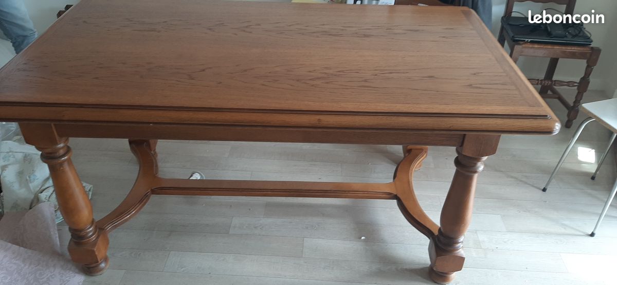 Table salle à manger en chêne (image 3)