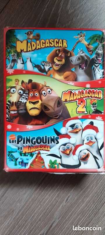 Coffret dvd Madagascar (image 1)