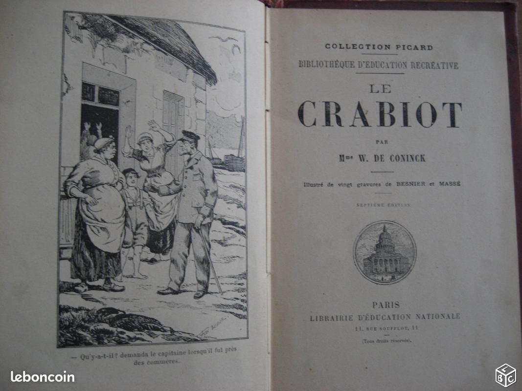 LE CRABIOT par Mme W. DE CONINCK 1902 (image 1)