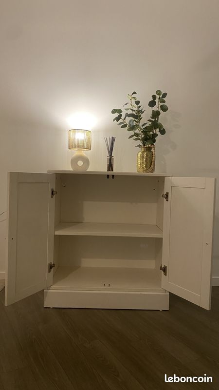 Armoire / Meuble de rangement Ikea HAVSTA blanc (image 3)