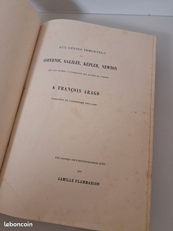 ASTRONOMIE POPULAIRE, Livres anciens, grand format, Flammarion (image 14)