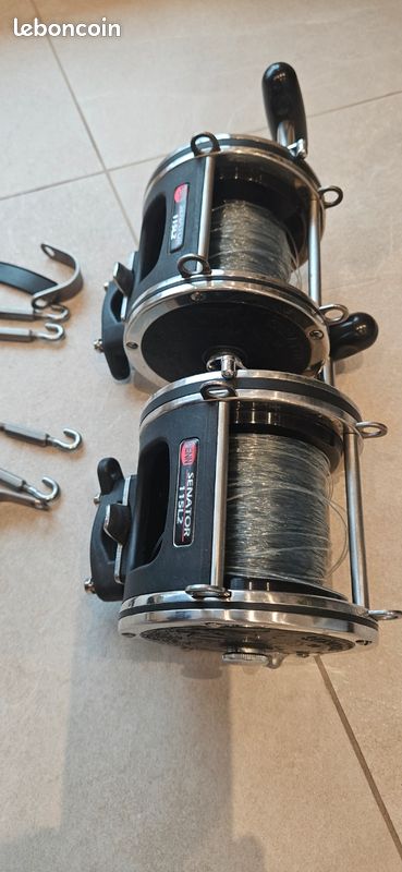 Moulinet De Pêche Penn 113H Senator 4/0 - Conventionnel, Mer, Kit Newell 2,2, Made In USA