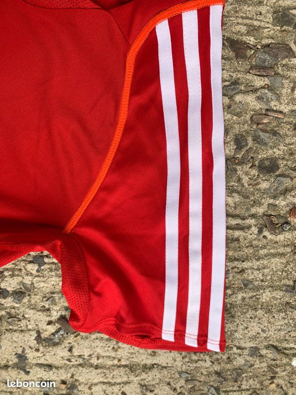 Teeshirt manches courtes Adidas taille 38 rouge (image 5)