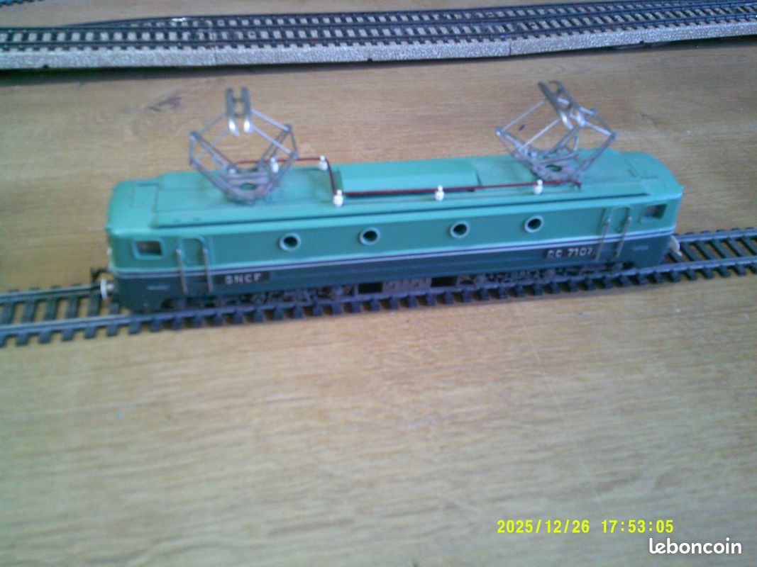 Locomotive électrique CC14000 livrée bleue, DCC Sonorisé - HJ2253 - Jouef - Materiel moteur - Easy Miniatures
