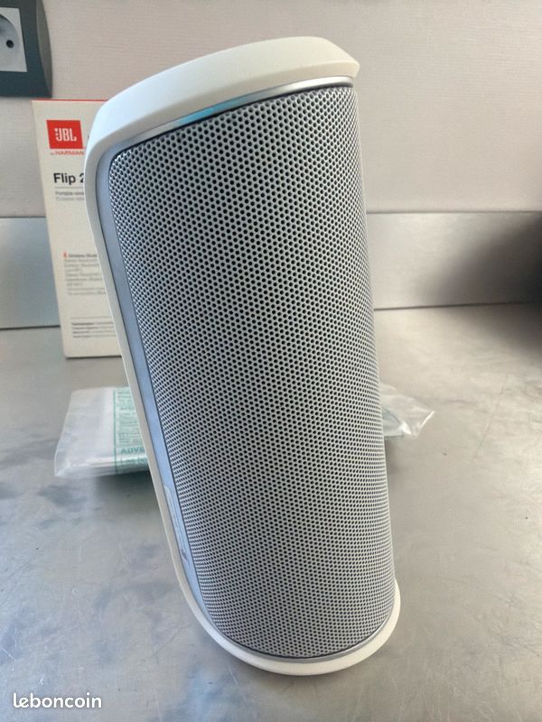 ❤️🎧🎵 Enceinte JBL FliP 2 blanche fonctionne Bluetooth câble et chargeur compatible tablette téléphone ordinateur (image 11)