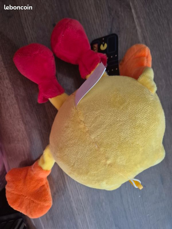 Peluches PACMAN Namco – Lot De 2, Neuves Sous Emballage