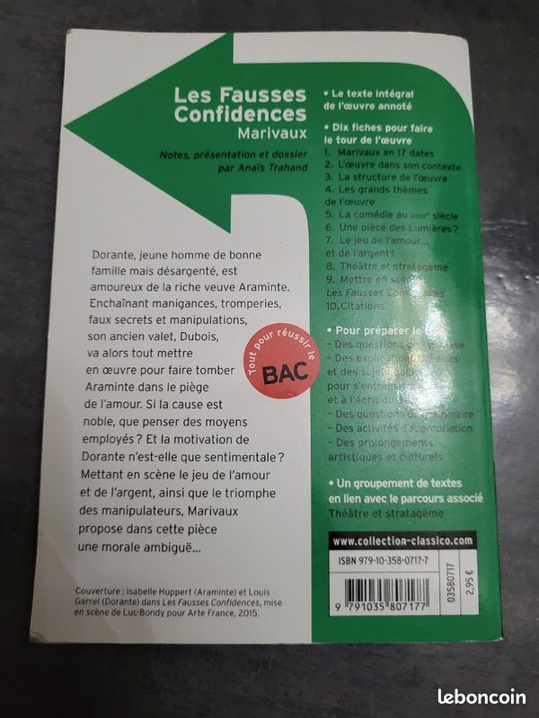 Les fausses confidences (image 2)