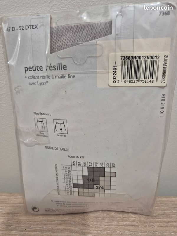 Collant résille (image 2)
