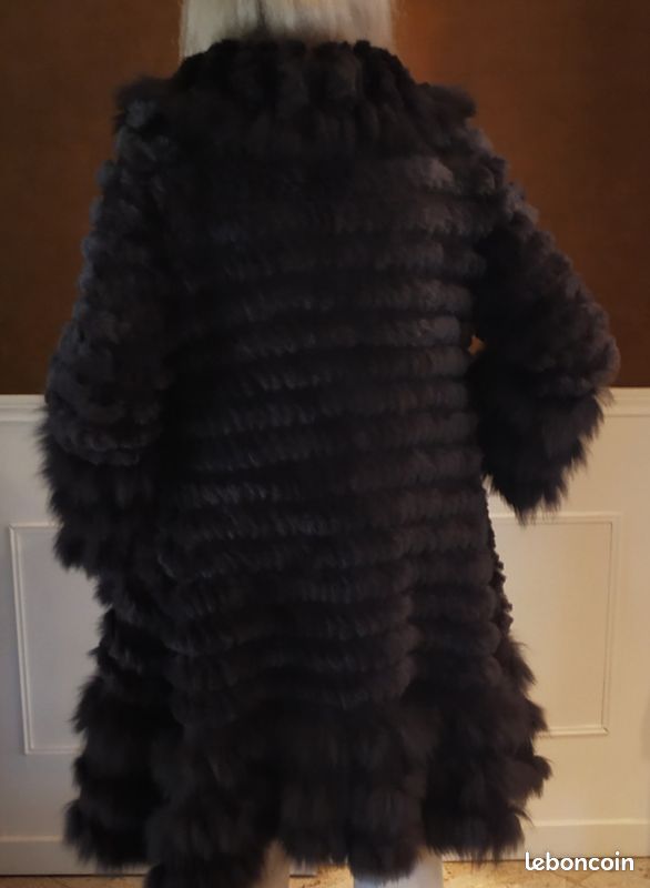 Veste En Fourrure Renard Roux Kretzschmar Taille 38 - Occasion En Parfait état