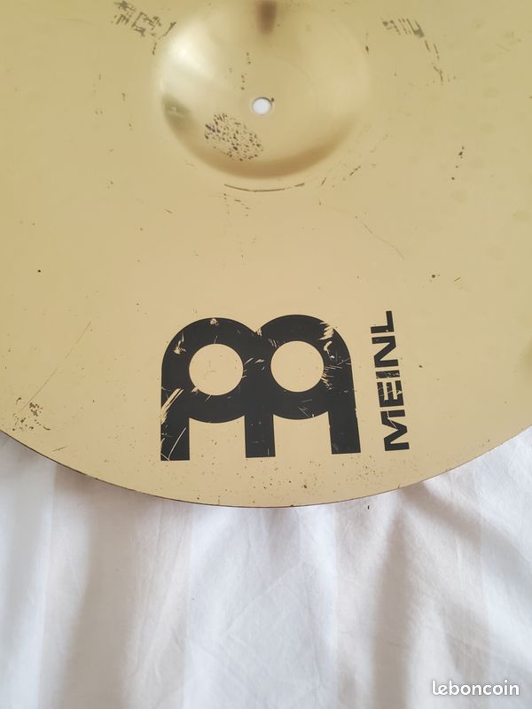 Cymbale Ride MEINL HCS 20 Pouces - Alliage Laiton - Pour Débutants - Fabriquée En Allemagne