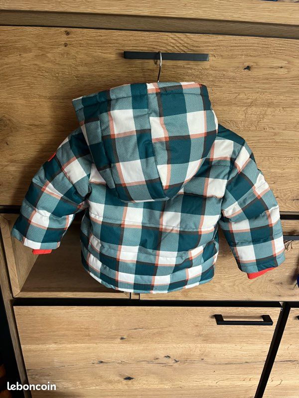 Gilet à capuche zippé orange Catimini 3 ans - Vêtements