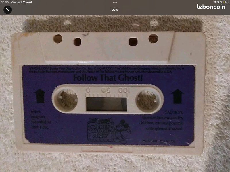 Recherche cassette audio Mickey de world of wonder (image 6)