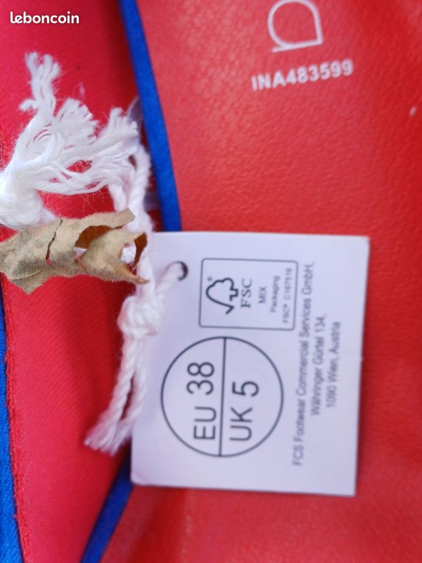 Paire de chaussures Lidl série limitée bleue (image 5)