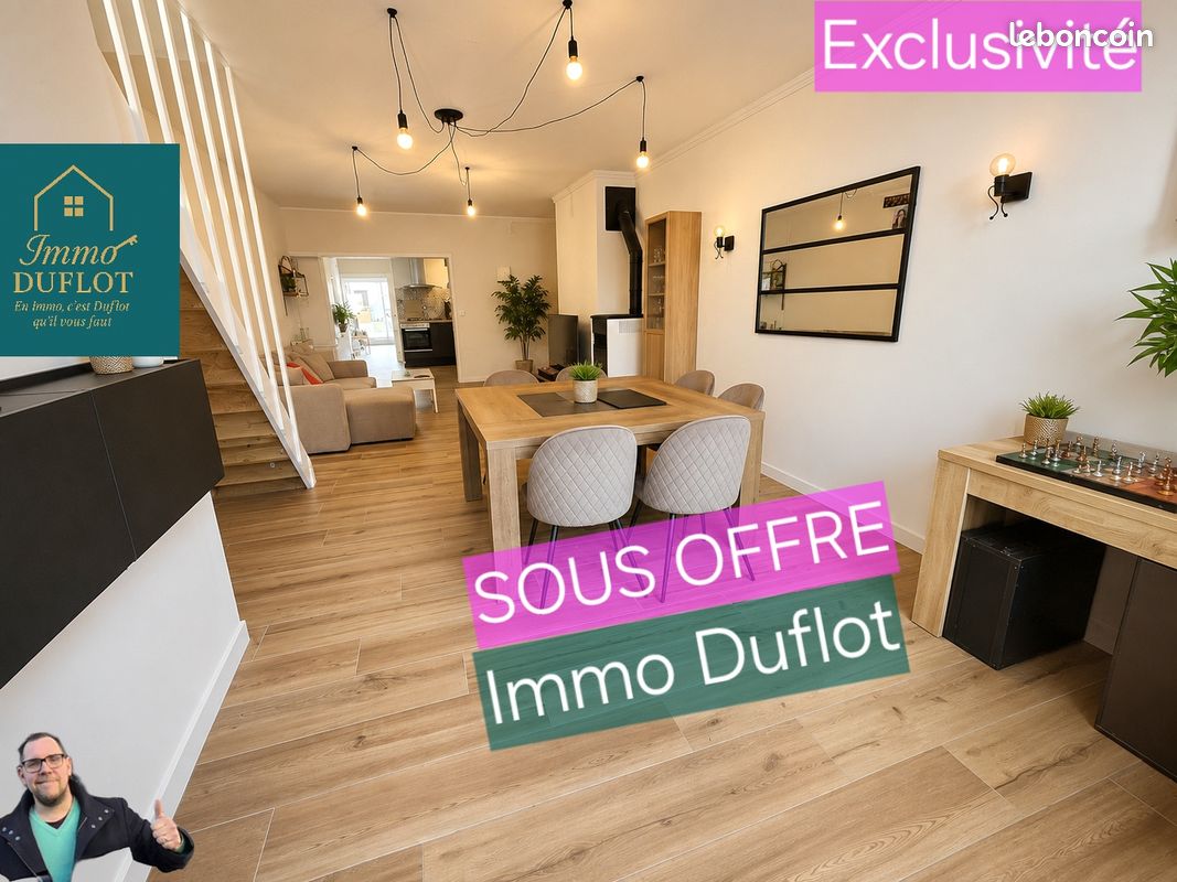 Maison 4 pièces 82 m² · à Saint-Amand-les-Eaux · 82 m² · 172 500 €
