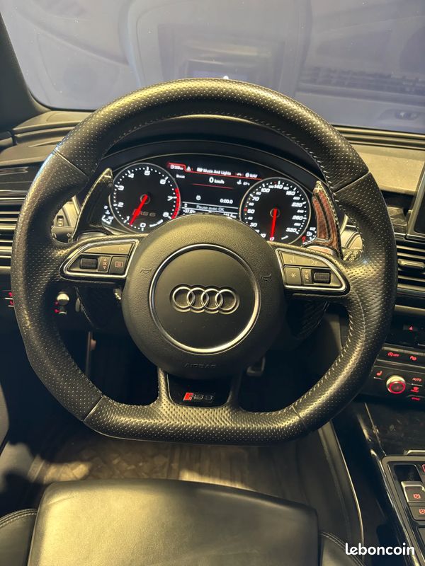 AUDI RS6 Avant V8 TFSI Quattro - Pack Carbon - Carnet et Suivi complet - GARANTIE 12 MOIS (image 9)