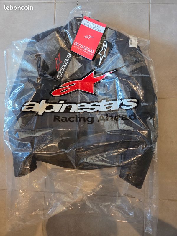 Blouson moto cuir Alpinestars GP Force taille EUR 50 USA 40 (image 3)
