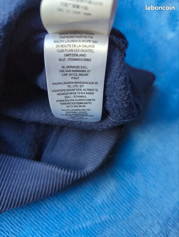 Pull Ralph Lauren authentique en 5 ans (image 4)