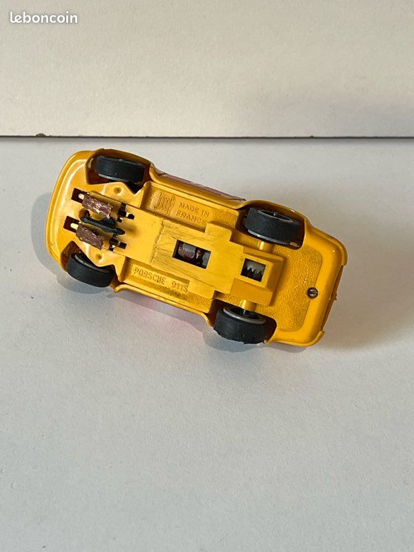 Jouef Slot Racing 1/43 - Porsche 911S N°6 - Voiture De Circuit électrique Vintage - Rare