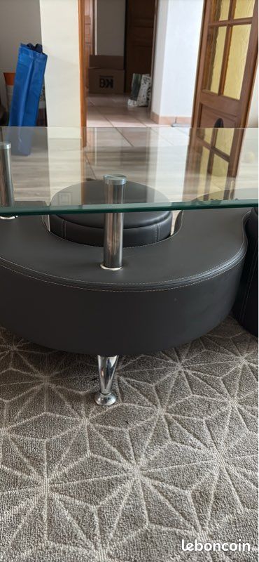 Table basse en verre (image 2)