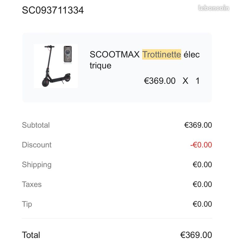 SCOOTMAX Trottinette électrique (image 7)