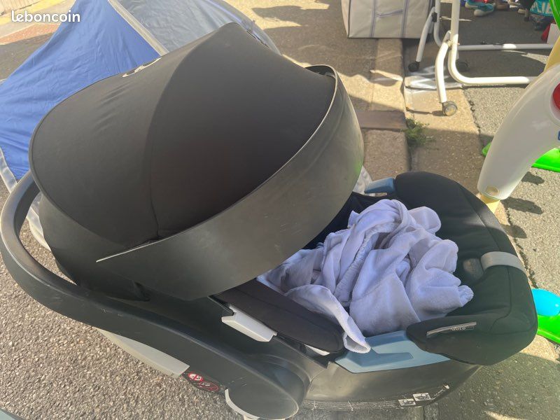 Baby coque cybex siège voiture (image 1)
