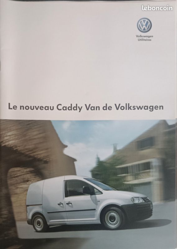 Lot 5 catalogues brochures Volkswagen caddy 2004/2009 #239 (image 2)