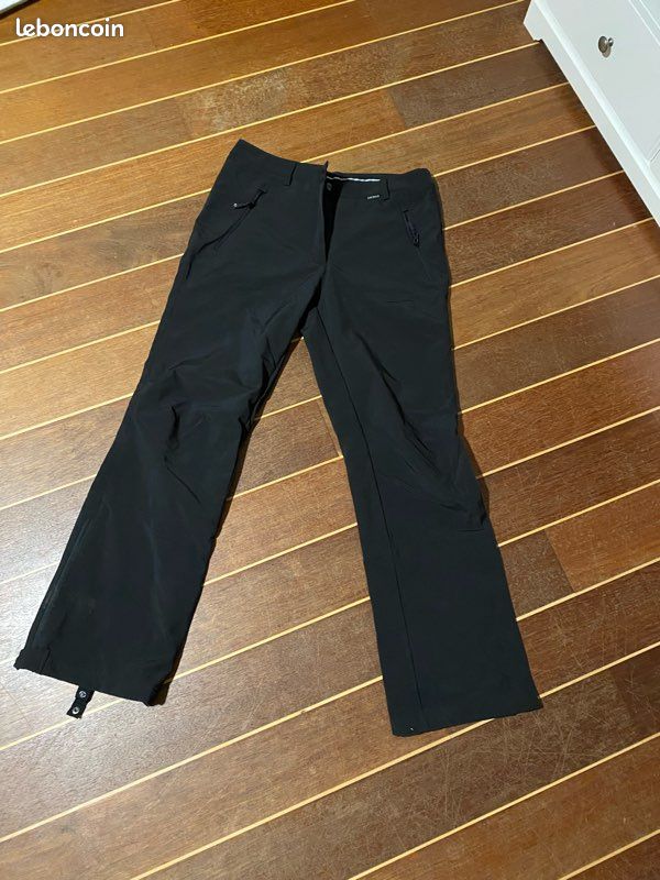 Pantalon de ski noir (image 1)