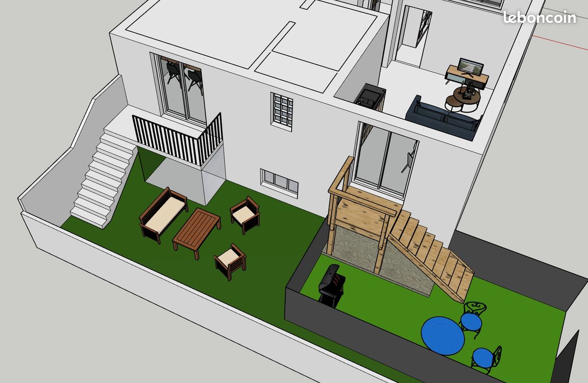 Appartement 2 pièces 42 m² · à Rezé · 42 m² · 110 000 €