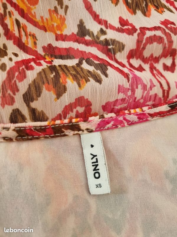 Robe femme cache cœur Only XS (image 5)